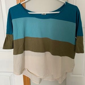 Color-block T-shirt